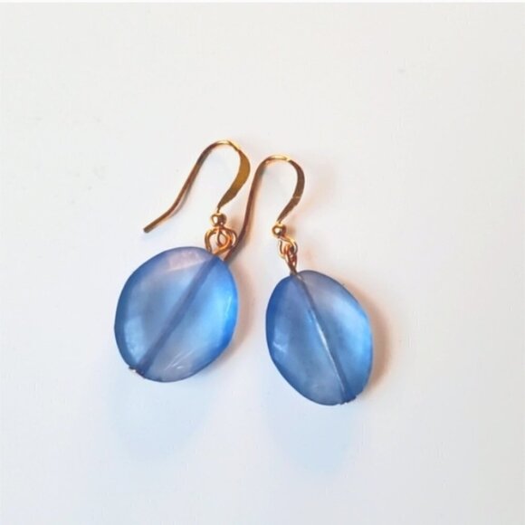 ✨Sky-blue Drop Earrings 🌴 - Picture 1 of 5
